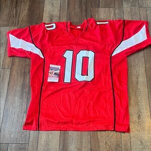 NFL Atlanta Falcons autographed Hopkins jersey JSA Certified